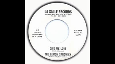 LEMON SANDWICH (1967) - GIVE ME LOVE