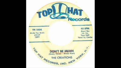 Creations (1965) - Don't Be Mean