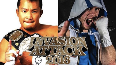 NJPW Invasion Attack 2016-Will Ospreay vs KUSHIDA