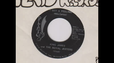 King James & The Royal Jesters (1968) - I Get A Feeling
