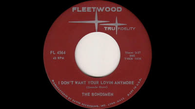 Bondsmen (1966) - I Don't Want Your Lovin' Anymore