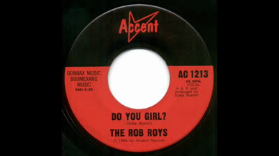 Rob Roys (1966) - Do you girl?