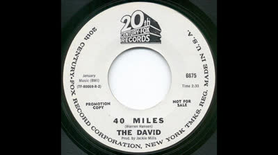 David (1968) - 40 miles