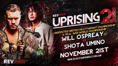 RevPro Uprising 2021-Shota Umino vs Will Ospreay
