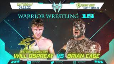Warrior Wrestling-Will Ospreay vs Brian Cage