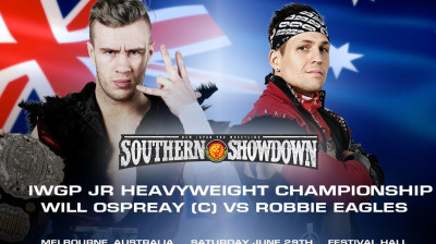 NJPW Southern Showdown in Melbourne-Will Ospreay vs Robbie Eagles