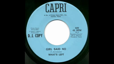 What's Left (1966) - Girl said no