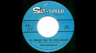Cutaways (1965) - I'll never fall in love again