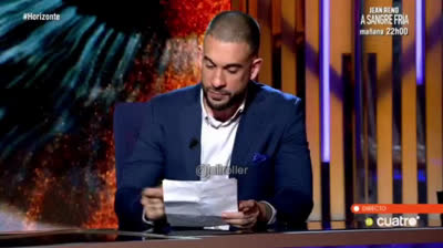 Roberto Vaquero "¿Quiénes son aquí los racistas?" en Horizonte