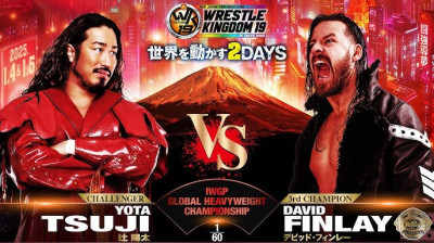 NJPW Wrestle Kingdom 19- Yota Tsuji vs David Finlay