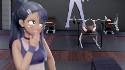 Nagatoro Into GYM With SEMPAI