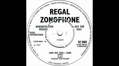 Biddu (1967) - Look Out Here I Come