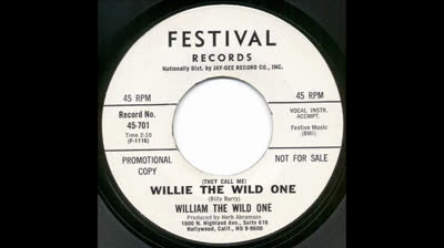 William The Wild One (1966) - (They call me) Willie the wild one