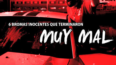 Bromas que terminaron mal xd