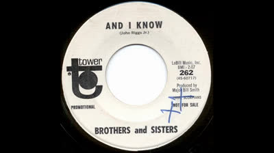 Brothers And Sisters (1966) - And I know