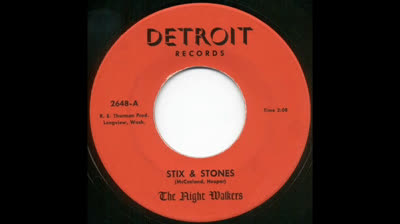 Night Walkers (1966) - Stix & stones