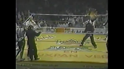 AAA TripleMania III-B-El Hijo del Santo & La Parka & Octagon & Rey Misterio, Jr. vs Blue Panther & Fuerza Guerrera & Pentagon & Psicosis