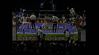 AAA TripleMania II-B-Blue Panther & Eddie Guerrero & La Parka & Psicosis vs  El Hijo del Santo & Jushin Thunder Liger & Octagon & Tiger Mask III