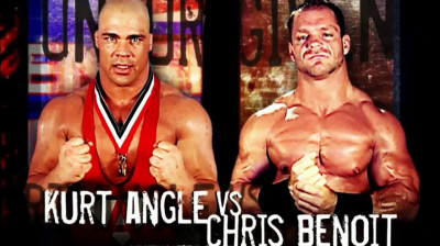 Chris Benoit vs Kurt Angle
