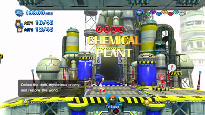 Sonic Generations Chemical Plant Act 2