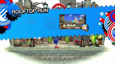 Sonic Generations Rooftop Run Act 2