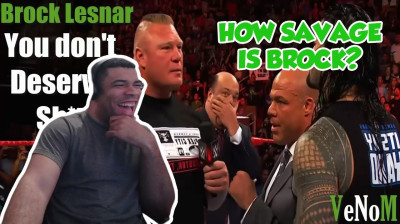 Reacting To WWE Brock Lesnar Savage Shots At Opponents