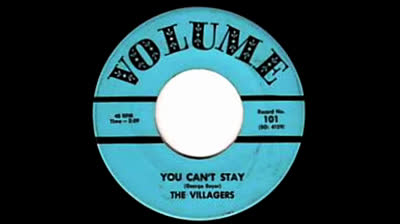 Villagers (1967) - You Can't Stay
