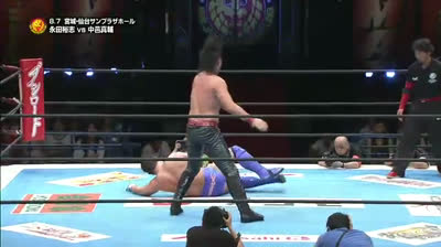 NJPW G1 Climax 24-Shinsuke Nakamura vs Yuji Nagata