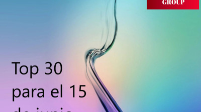 Top 30 Conteo de meses para el 15 de junio de 2017 (10-1)