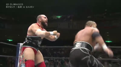 NJPW G1 Climax 25-Tomohiro Ishii vs Michael Elgin