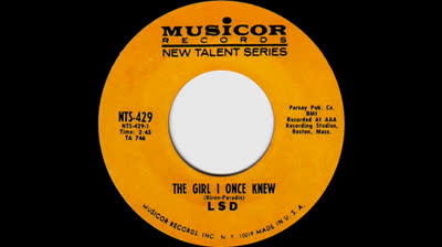 LSD (1969) - The Girl I Once Knew