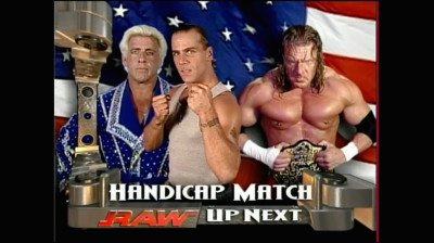 Shawn Michaels & Ric Flair vs Triple H - Handicap Match (Full Match)