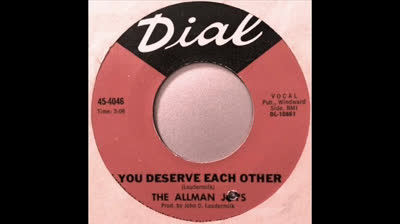 Allman Joys (1966) - You Deserve Each Other