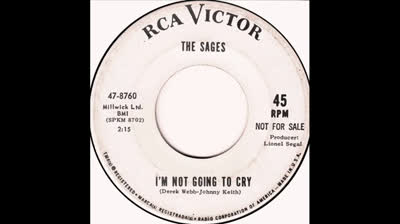 Sages (1966) - I'm Not Going To Cry