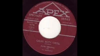 Donn Abraham With The Ambassadors (1961) - Cruel Betty Cruel