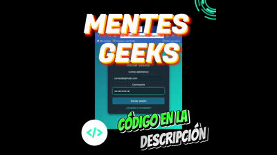 Cómo crear una página login con HTML y CSS