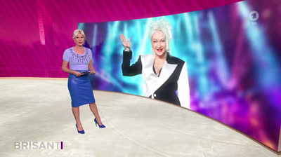 Kamilla Senjo - Brisant vom 17. Januar - 17.01.2025_Cyndi Lauper