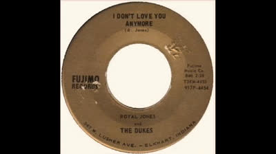 Royal Jones & The Dukes (1966) - I Don't Love You Anymore