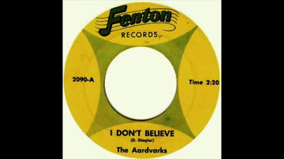 Aardvarks (1966) - I Don't Believe