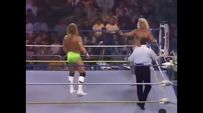 Ric Flair vs Lex Luger