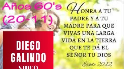 Las mejores canciones de los Diez Mandamientos de 1920 a 2017 - Quinto Mandamiento Años 60's del Siglo XX (20-11)